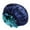 New Dark Blue, variant on Fewfanhot Satin Bonnets for Every Women & Men - Elastic Wide Band Hair Wrap Cap for Curly Hair - Shower Cap for Sleeping