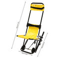 thumbnail image 5 of ToppiJoy Folding Stair Chair with Wheels and Safety Belts Portable Medical Evacuation Chair for Emergency Rescue and Patient Transport, 5 of 11