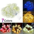thumbnail image 3 of CNKOO 3m 20 LED Rose Flower Fairy String Light Wedding Party Decorative Garland Lamp, 3 of 7