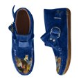 thumbnail image 4 of Zapatos de mujer Punta redonda Retro Gato Estampado Estilo étnico Hebilla de gamuza Zapatos casuales planos Wmkox8yii FOPL1521, 4 of 5