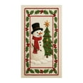 thumbnail image 2 of Christmas Door Curtain Decor, Polyester Fabric Holiday Door Cover for Indoor and Outdoor, Large Background Banner for Christmas Party and Home Photo(F), 2 of 5
