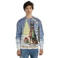 thumbnail image 4 of Merry Christmas Doberman Pinscher Snowy Winter with Gifts Tree Decorations All Over Print 3D Sweatshirt Unisex Merch Doberman Dog Lover Gifts - 12020, 4 of 6
