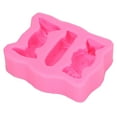 thumbnail image 5 of Molde de silicona Flexible suave reutilizable diseño único decoración molde herramienta para hornear para pastel DIY Chocolate Fondant, 5 of 5