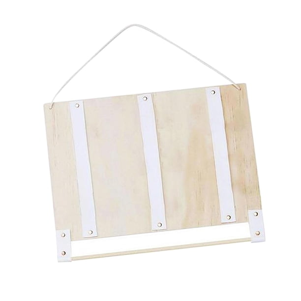 Organizador de pinzas para el cabello, soporte para lazos, diademas, accesorios para fotos blanco