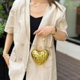 thumbnail image 7 of Jiibva Fashion Women Evening Bag, Acrylic Heart Shaped Clutches Bag Evening Shoulder Bag Handbag Party Prom Crossbody Bags Chain Shoulder Bag for Women, 7 of 7