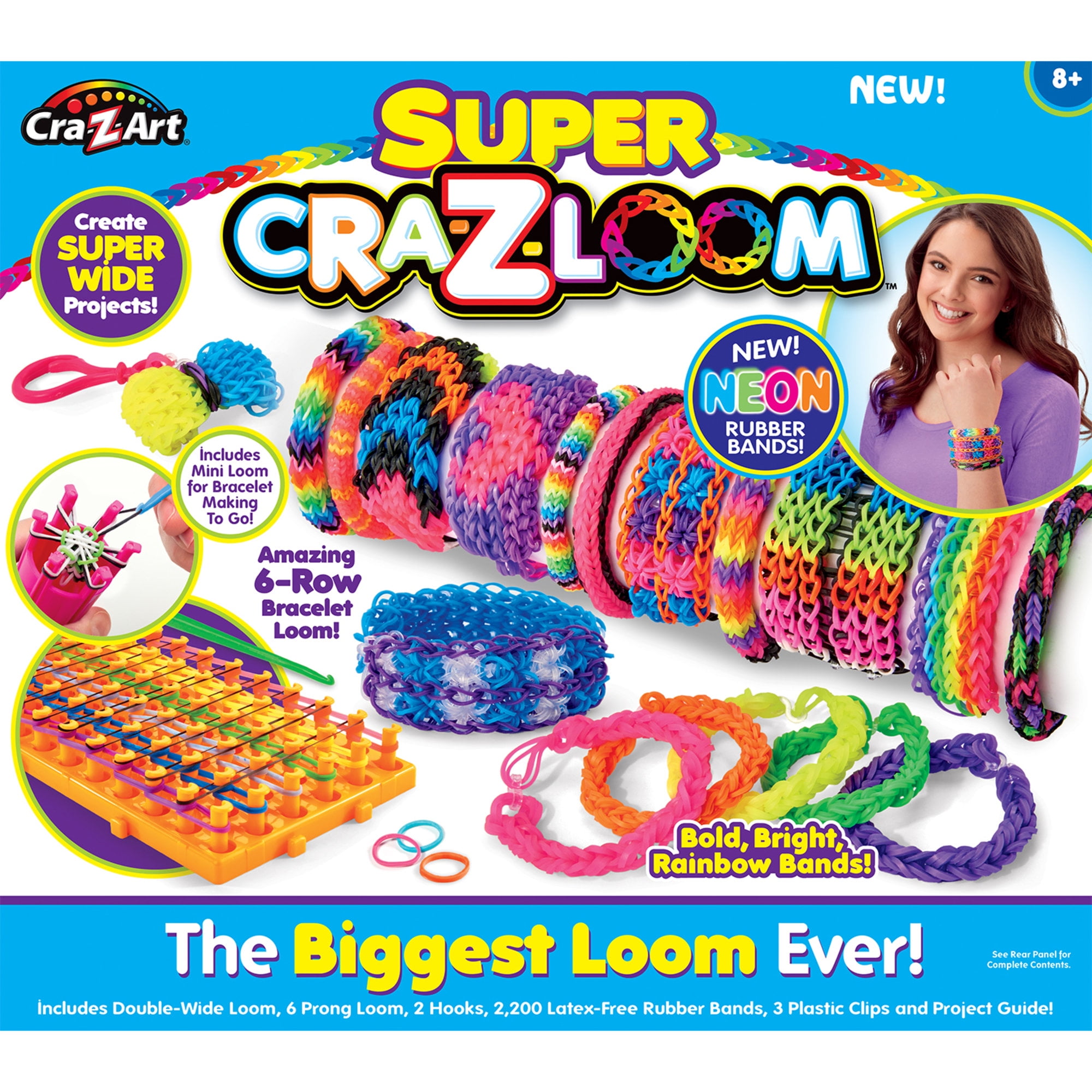 Cra-Z-Art Cra-Z-Loom Ultimate Rubber Band Bracelet Maker Kit - Bed Bath &  Beyond - 21019018