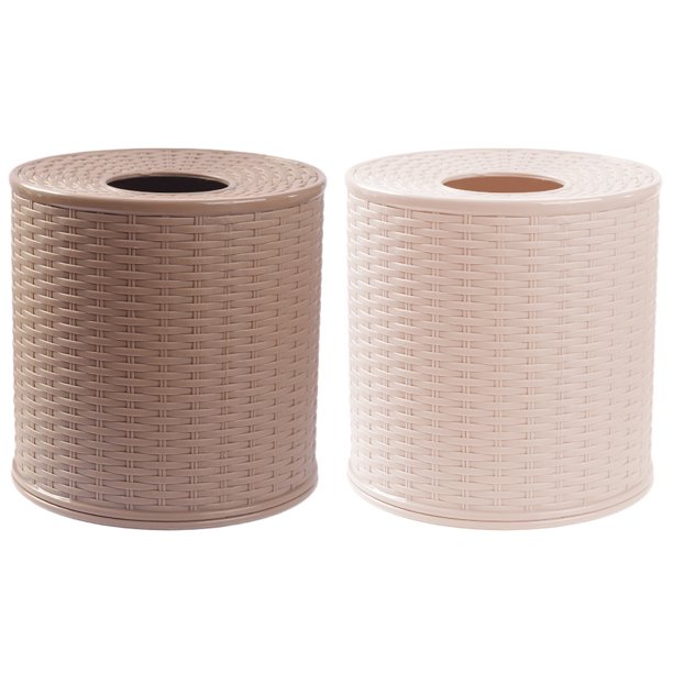 2 unidades de porta pañuelos decorativos para el hogar, caja organizadora de pañuelos, dispensador de pañuelos