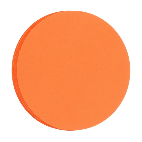 30 PCS recortes de papel en forma de círculo naranja de 8 pulgadas para manualidades de bricolaje y decoración de tablones de anuncios en el aula