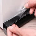 thumbnail image 5 of Tira de sellado inferior de puerta ajustable, burlete para debajo de la puerta, burlete para puertas, bloqueador de espacios a prueba de viento y frío, espuma acústica para el hogar, 5 of 5