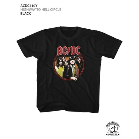 

ACDC-HIGHWAY TO HELL CIRCLE-BLACK TODDLER S/S TSHIRT-4T