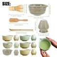 thumbnail image 3 of Matcha Whisk Set 5Pcs Matcha Set Includes Matcha Bowl with Spout Chasen Whisk with Ceramic Holder Matcha Matcha Kit for for Matcha Lovers, 3 of 5