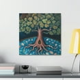 thumbnail image 3 of Oak Tree Reflection - Canvas, 3 of 10