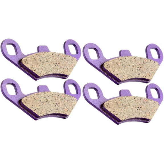 ECCPP FA159 Brake Pads Front Rear Carbon Fiber Replacement Brake Pads Kits Fit for Polaris 300, 400L, Big Boss, Diesel, Magnum, Ranger, RZR, Scrambler, Sport