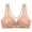 Beige, variant on Odeerbi Lounge Bras for Women 2025 Wireless One-Piece Everyday Underwear Red