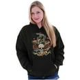 thumbnail image 3 of Love Kills Deal With Skull Tattoo Hoodie Sweatshirt Women Men Brisco Brands M, 3 of 6