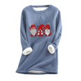 thumbnail image 4 of Birdeem Haut Raglan Ample pour Femmes, Épais et en Laine d'Agneau Chaude, 4 of 12