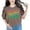Espresso, variant on Becoming the Best Version of Myself, Personal Development or Growth Quote, Groovy Retro Wavy Text, Denim Comfort Colors T-Shirt, Medium