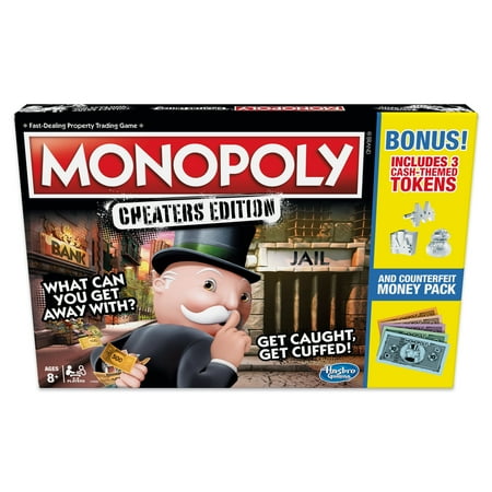 Monopoly Game: Cheaters Edition Board Game Value Pack - Exclusively Sold at (Best Monopoly Board Game)