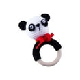 thumbnail image 3 of Agiferg Cartoon Knitting Handmade Crochet Knitting Rattle Ring Suzuki Ring, 3 of 4