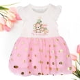thumbnail image 1 of Mi primer vestido de tutú navideño para bebé, vestido para niña pequeña, vestido de princesa rosa con tutú para niña, atuendos para el día de Navidad para bebé, 1 of 5