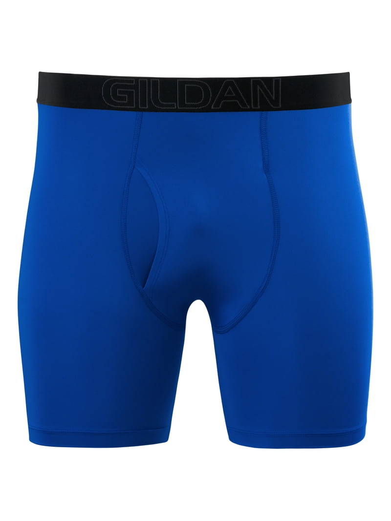 Gildan Performance Men's EZ Breeze Boxer Brief Underpants, 6-Pack