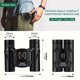 thumbnail image 2 of QUTETN 10x25 Compact Zoom Binoculars for Viewing Up to 1000 Meters, Featuring A High-Definition Optical System, Perfect for Hunting, Sports, And Camping - with Mobile Phone Holder, 2 of 4