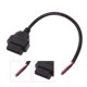 thumbnail image 4 of Cable de 16Pin OBD2, Adaptador de cable de diagnóstico Profesional Macho flexible A Color Alambre Desnudo de 30 cm para vehículo, 4 of 7