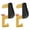Black, variant on Pack of 2 Duck Shaped Space Saving Under Desk Schoolbag Hanger Bag Hook for Keys Umbrellas Cups Office Home Use