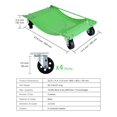 thumbnail image 3 of Danolapsi 5000lbs Car Wheel Dolly Set of 2,Vehicle Rollers Dolly for Moving Car,Car Dollies Antiskid Vehicle Dollies with 3.5 Inch Swivel Steel Wheels,23.8in x 14.4in, 3 of 7
