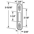thumbnail image 5 of Prime-Line Porte Coulissante MP2097, Acier Zingué, (Simple), 5 of 5