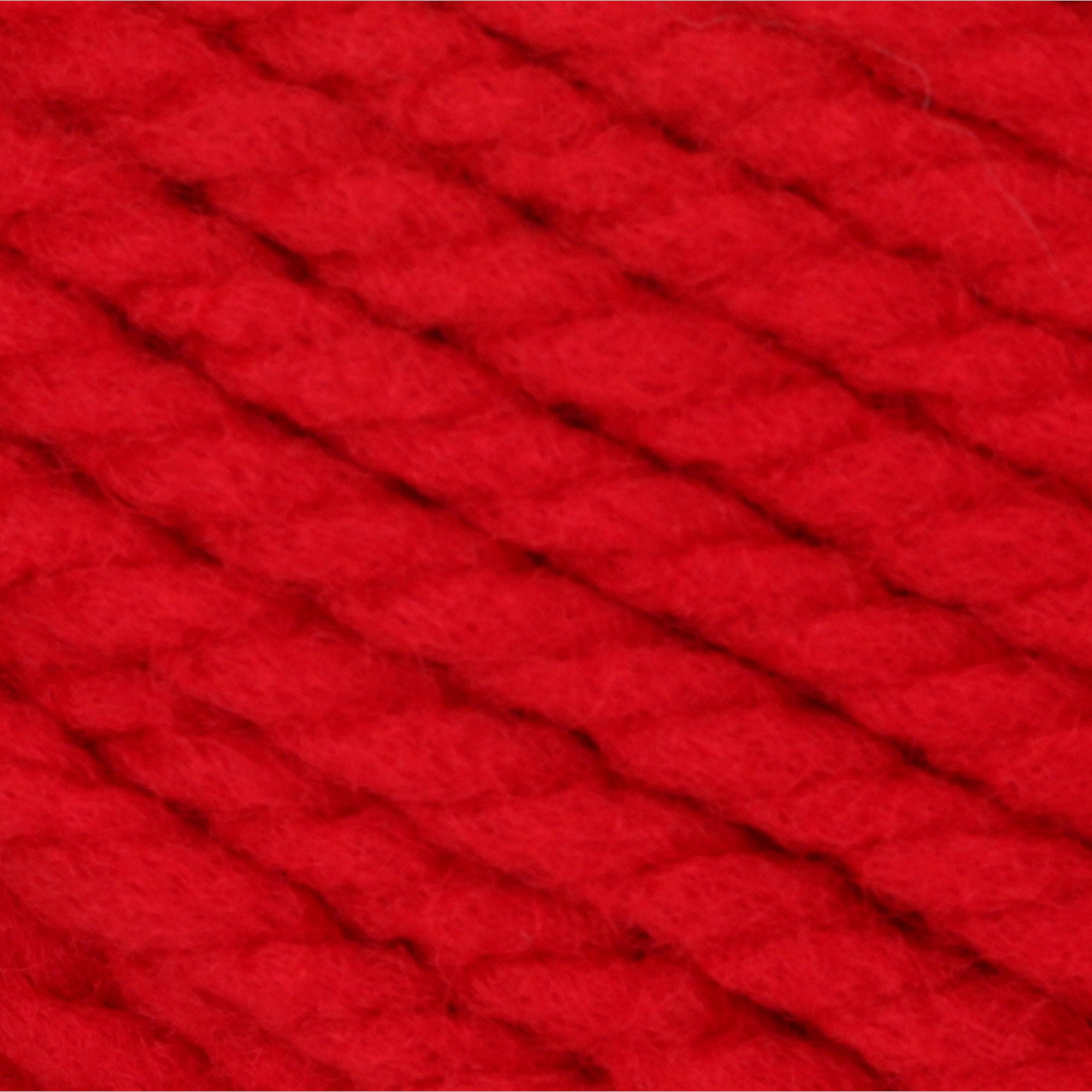 Bernat® Softee Chunky Sb™ #6 Super Bulky Acrylic Yarn, Berry Red 3.5oz/100g 108 Yards