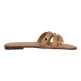 thumbnail image 3 of Sandalias de piso Exterior Piel vegana Color Beige Para Mujer De RBBASICS, 3 of 4