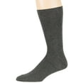 thumbnail image 6 of 7BIGSTARS KINGDOM Men's Cotton Dress Socks -6 pack- Thin Business Crew Casual Charcoal, Dark Grey, Grey Sock Size 10-13 Shoe Size 9-12 L (A12), 6 of 9