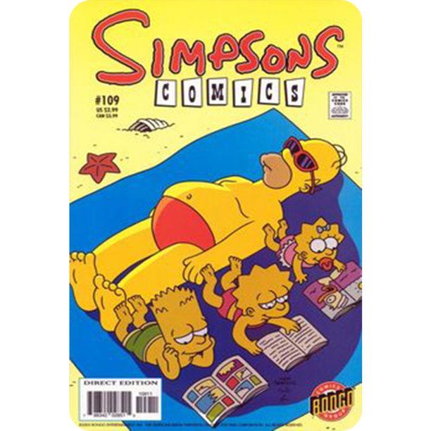 Placa Metal Vintage Simpsons Pintura Hierro Rectangular Arte La Pared 30x40cm