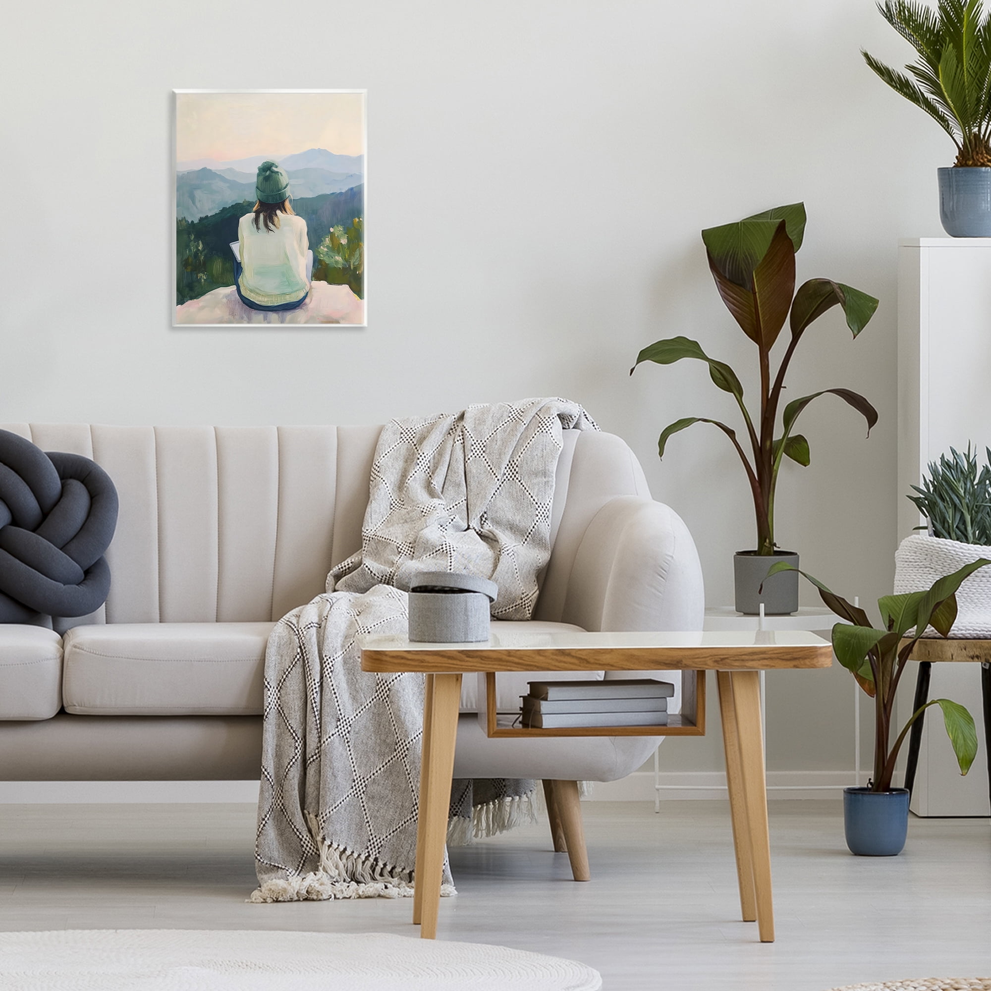 Stupell Industries Mindful Solitude Meditation View Wall Plaque Art, design by The Prints Vibe