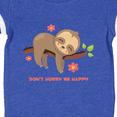 thumbnail image 4 of Inktastic Don't Hurry Sloth Girls Baby Bodysuit, 4 of 5