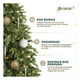 thumbnail image 4 of Árbol De Navidad Ramas Mixtas De PVC y PE Esquimal Verde, 1.50 m 656 Ramas, 4 of 6