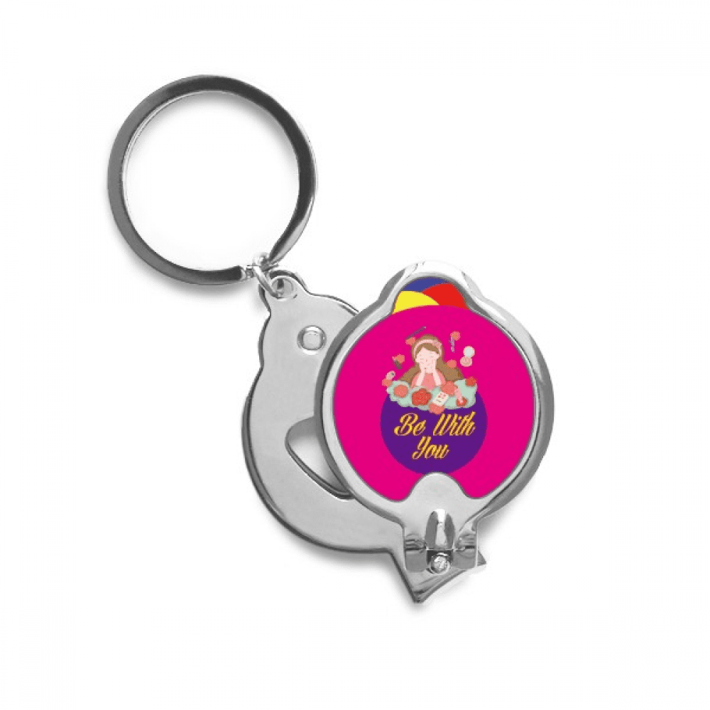 Couple Love Eternal Romance Nail Clippers Sharp Fingernail Stainless Steel Cutter