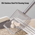 thumbnail image 4 of Pala De Acero Inoxidable Para Gatos, Largo, De Metal, Para Cajas De Mascotas Con Agarre Ergonómico Seguro, Ideal Para Tareas De Mantenimiento Regulares., 4 of 7