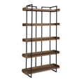 thumbnail image 2 of Moe's Home Collection Vancouver Bookshelf Small in Brown, 2 of 5