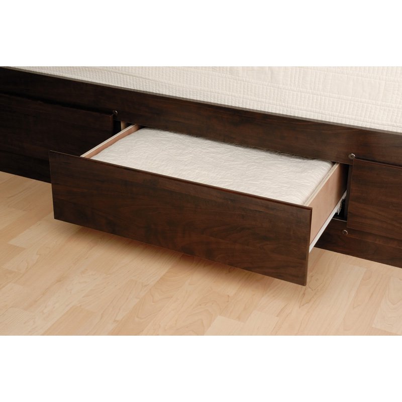 Twin Xl Mates Platform Storage Bed 3 Drawers Component Walmart Com Walmart Com