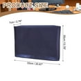 thumbnail image 2 of Uxcell 22" Computer Monitor Dust Cover Protector Dustproof Cover Case Blue, 2 of 6