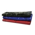thumbnail image 4 of 20' x 18' Flatbed Truck 14 Oz Lightweight Lumber Tarp with 6 FT Drop & Flap - Black Heavy Duty Vinyl Waterproof Tarp for Trailers to Protect Cargo from Wind, Rain, Snow and Sun, 4 of 9