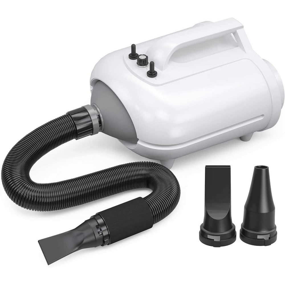 SUNCOO Dual Motor Quiet Pet Hair Dryer, 6HP High Velocity Airflow