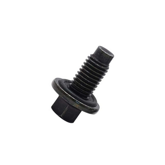 Threaded Sump Plug Screw Wear-resistant Operation Professional Auto Accessories Waterproof Oil Pan Screws Durable Hexagonal Bolts Seal Plug Black