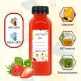 thumbnail image 6 of Xueyu Plastic Juice Bottles with Lids 12 OZ, 12 Pcs Juice Bottles Clear Empty Reusable Juice Bottle with Tamper Caps for Juicing Refillable Juice Bottles for Travel, 6 of 7