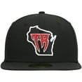 thumbnail image 2 of Men's New Era Black Wisconsin Timber Rattlers Authentic Collection Team Alternate 59FIFTY Fitted Hat, 2 of 5
