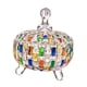 thumbnail image 2 of Tarro de caramelos con tapa, recipiente para guardar joyas, cuenco para servir aperitivos, 685 ml, elegante Vistoso, 2 of 9