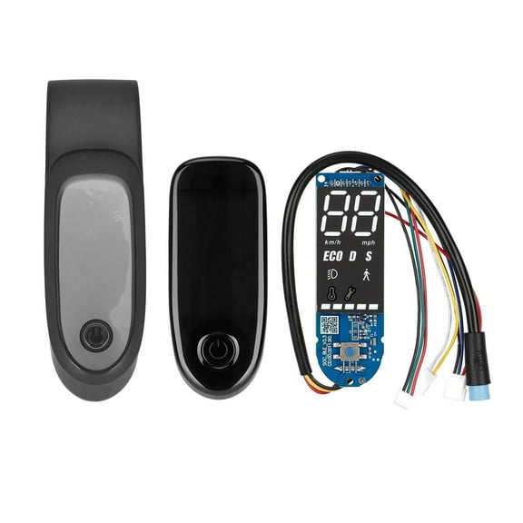 1 Set E-Scooter Display Panel Kit Plastic Control Panel Silicone Cover For Ninebot F20 For F40 Display Screen Accessories