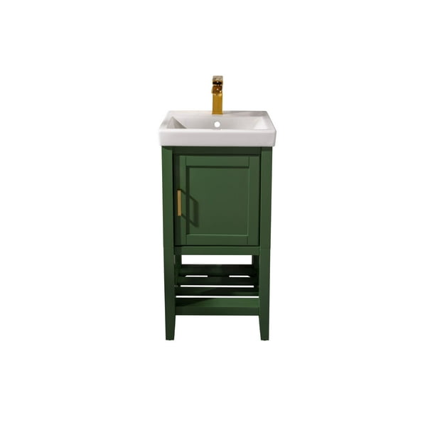 Legion Furniture 18inch Pewter Green Sink Vanity